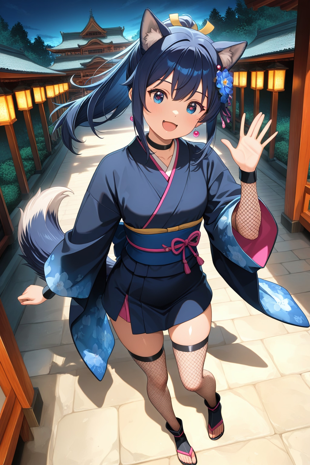 ninja dog girl? | の人気AIイラスト・グラビア