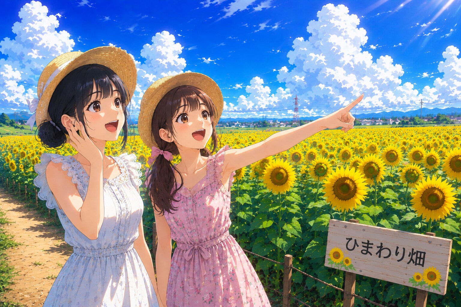 ひまわり畑に行ってきた！