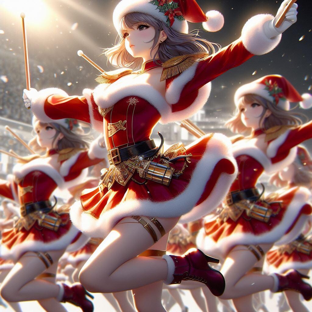 サンタガールマーチング4