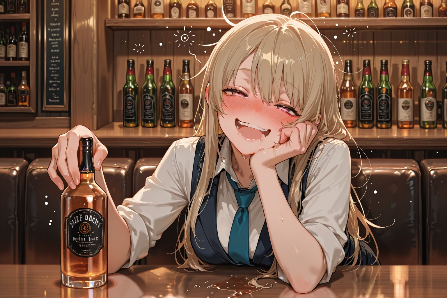 お酒ぇ… | の人気AIイラスト・グラビア