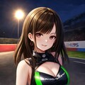ラテックス グリーン レースクイーン 4枚目