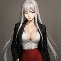 超セクシーハードボイルド銀髪姉さん 2枚目