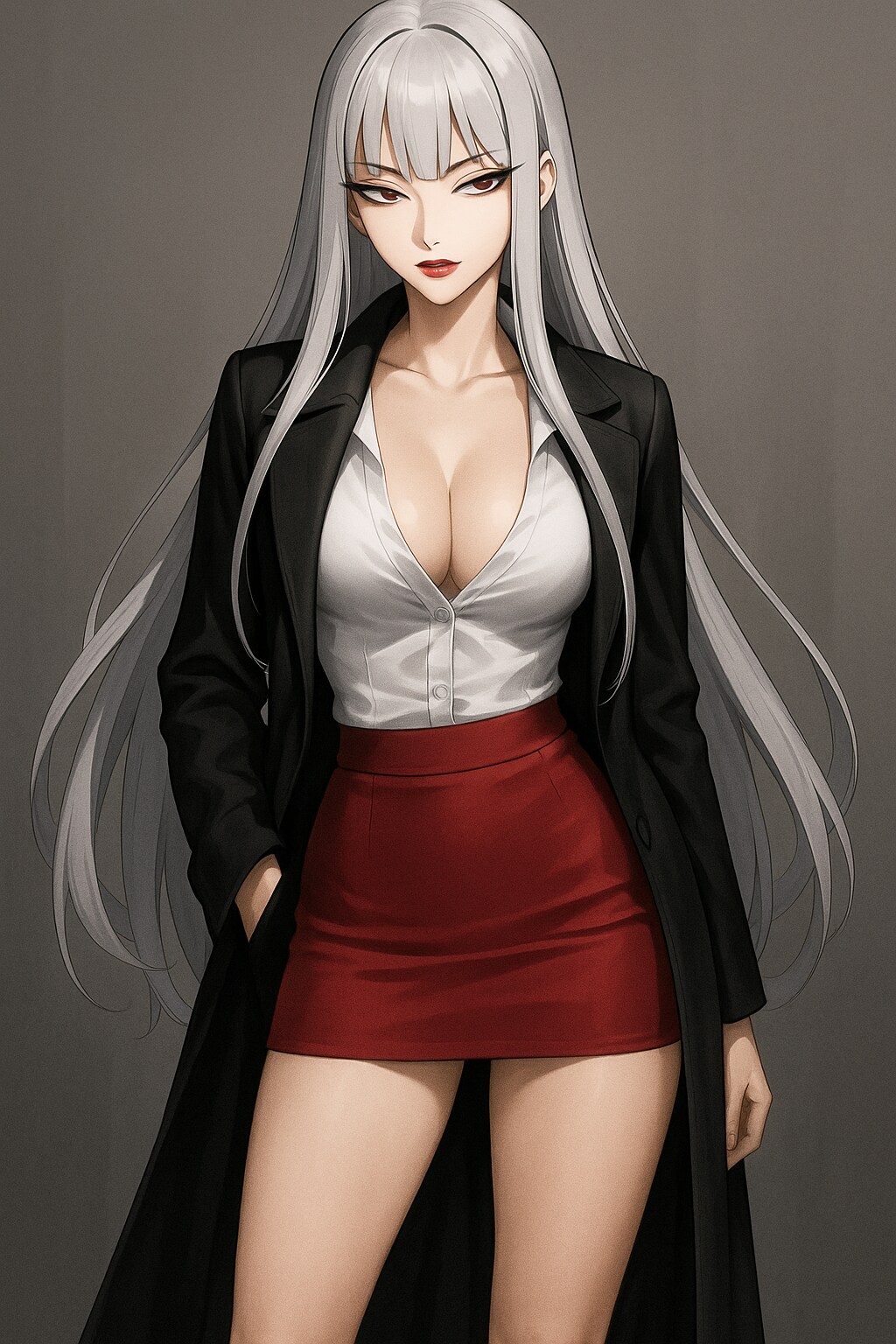 超セクシーハードボイルド銀髪姉さん