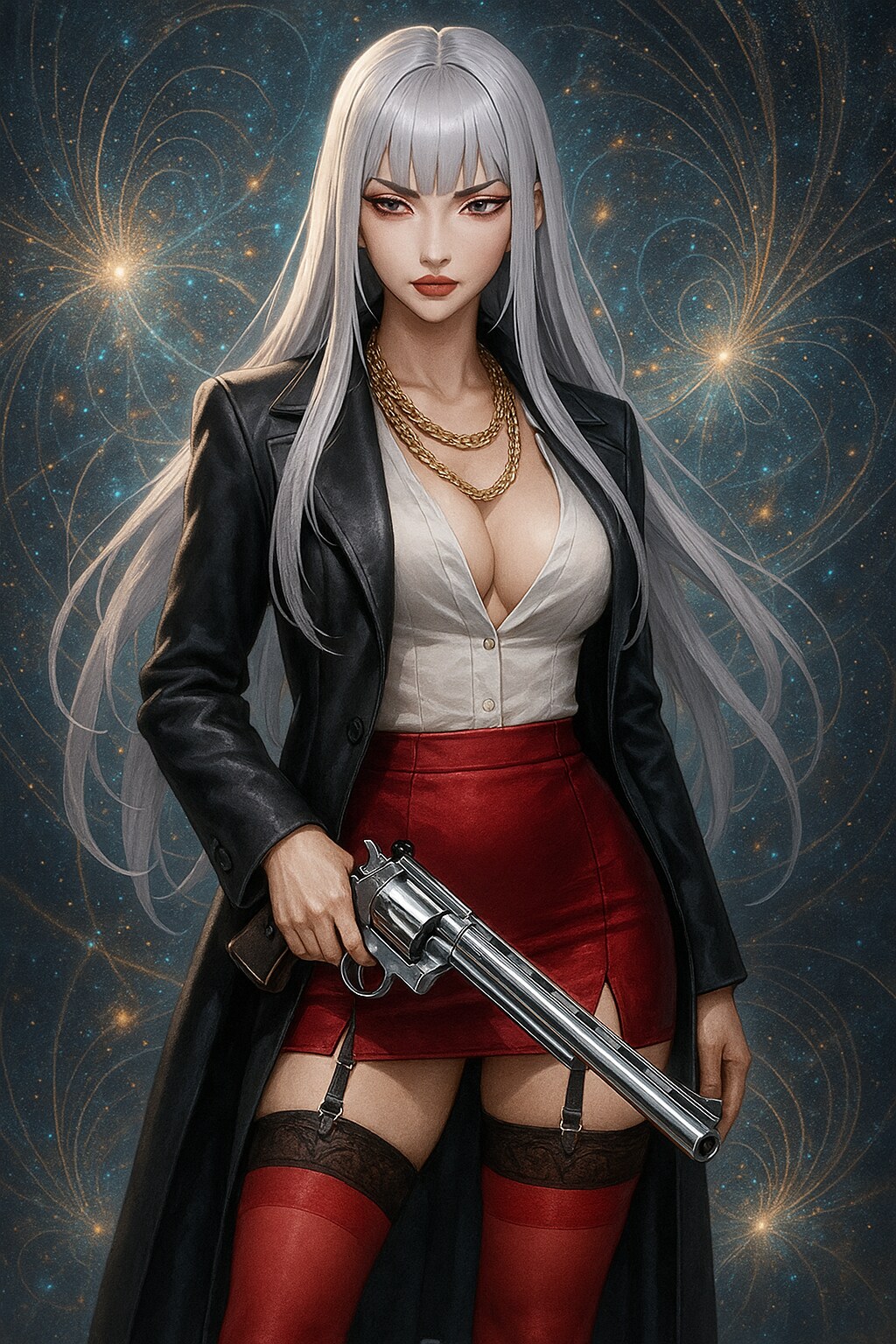 超セクシーハードボイルド銀髪姉さん