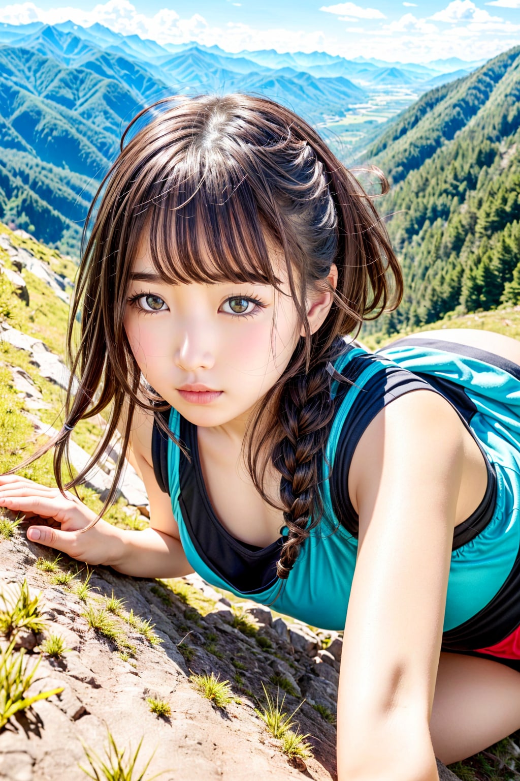グラビア（山）厳しい