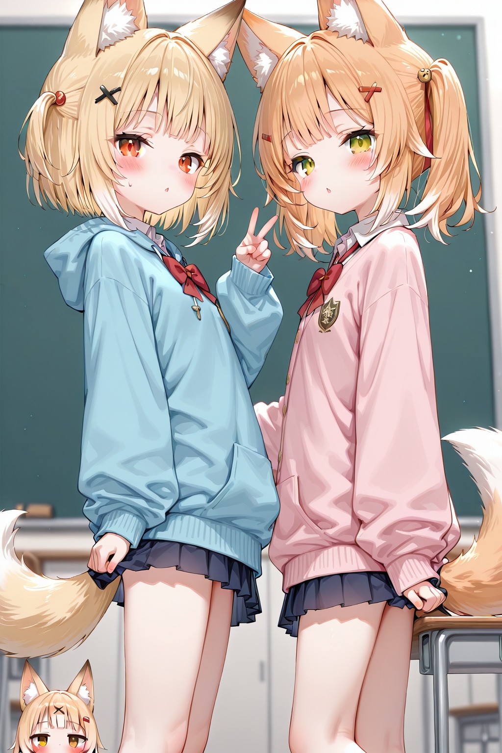 ケモミミオーバーサイズ | の人気AIイラスト・グラビア