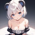 白髪クマっ子ちゃん 5枚目