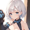 白髪クマっ子ちゃん 6枚目