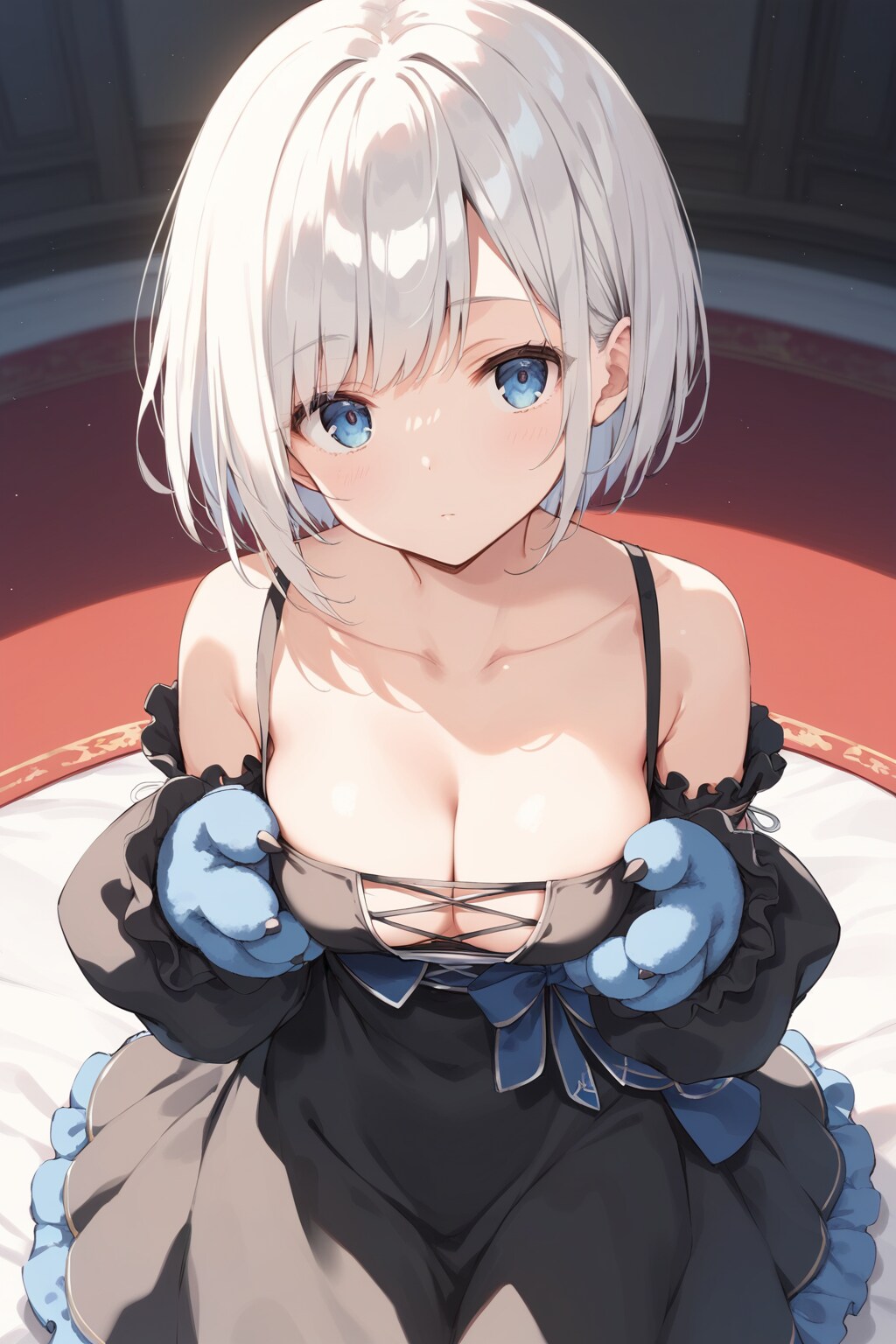 白髪クマっ子ちゃん