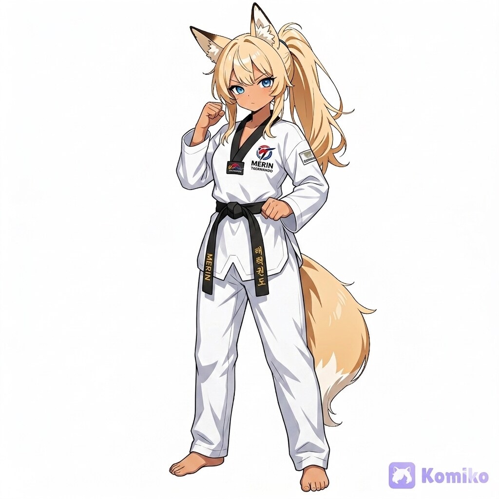 Keiko, Taekwondo fighter