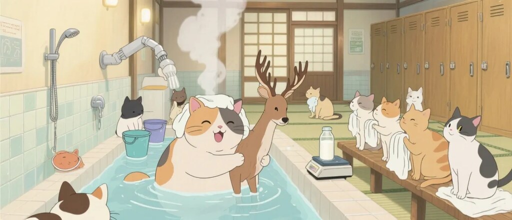 猫銭湯