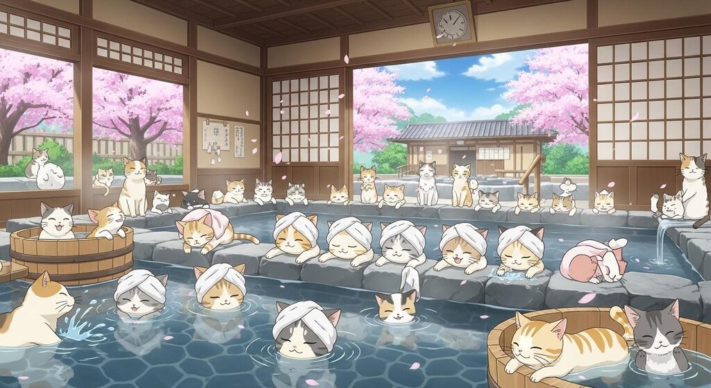猫銭湯