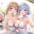 百合と結婚式 3枚目