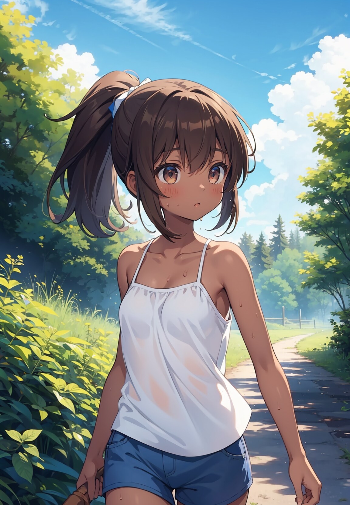 田舎と女の子