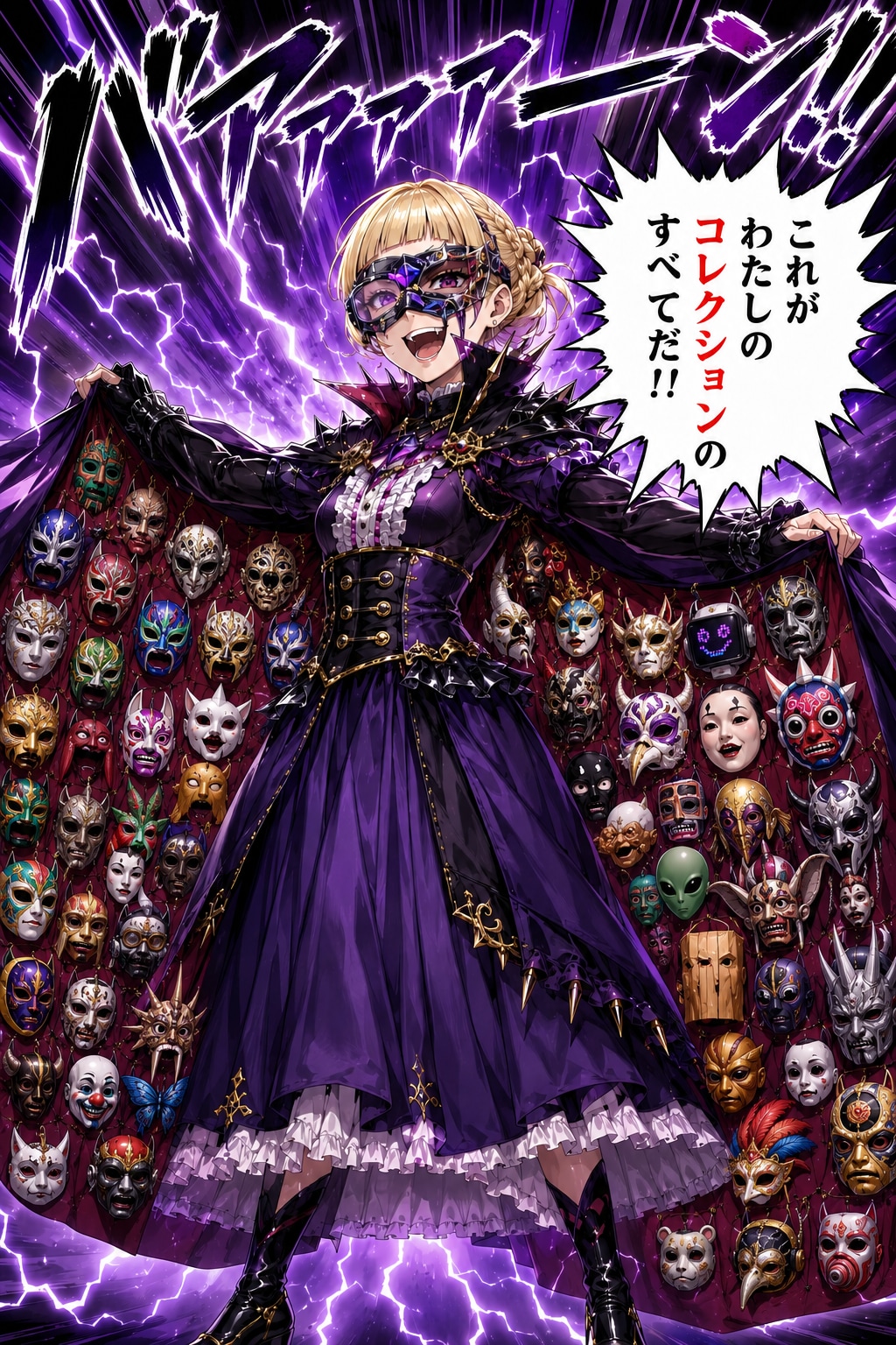 マスクドお嬢様狩りマスクドお嬢様 | の人気AIイラスト・グラビア