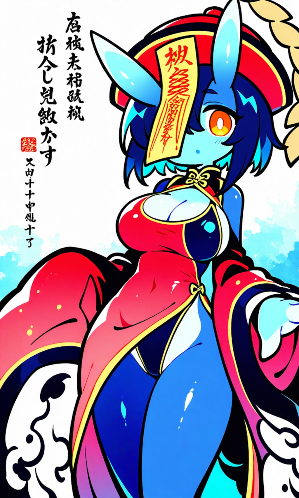 素体がモン娘のキョンシーちゃん達♪