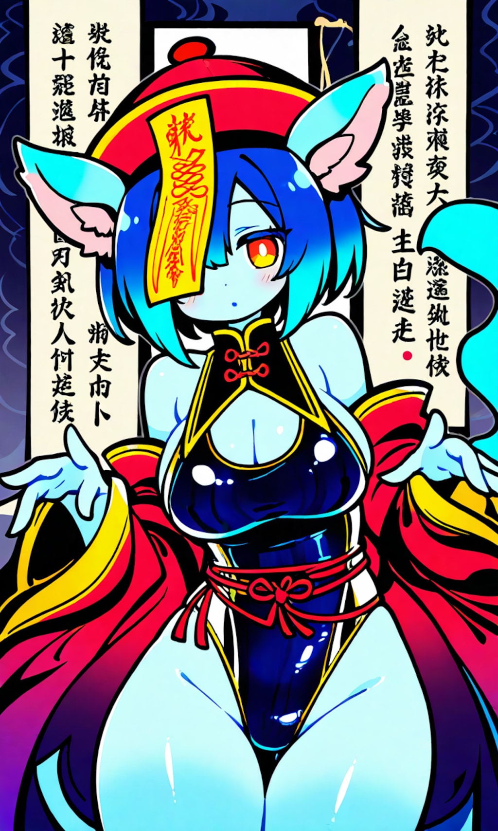 素体がモン娘のキョンシーちゃん達♪