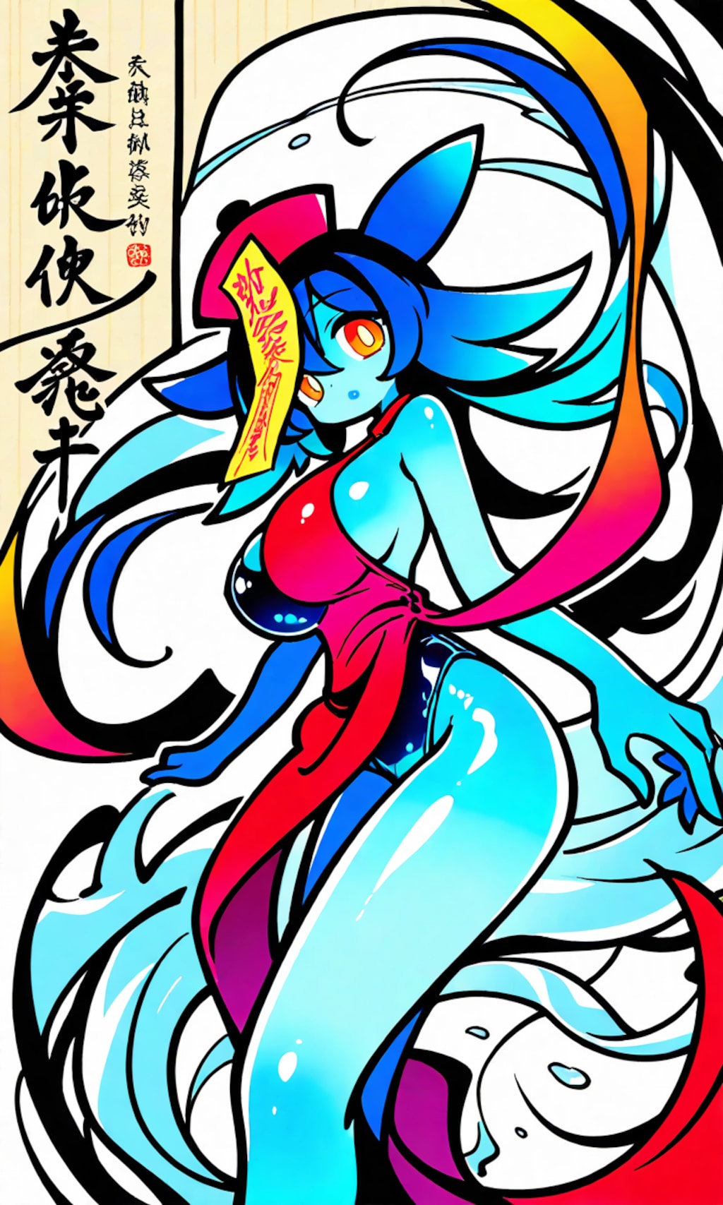 素体がモン娘のキョンシーちゃん達♪