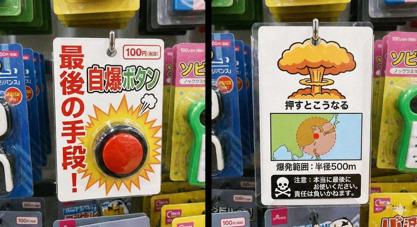 自爆ボタン | の人気AIイラスト・グラビア