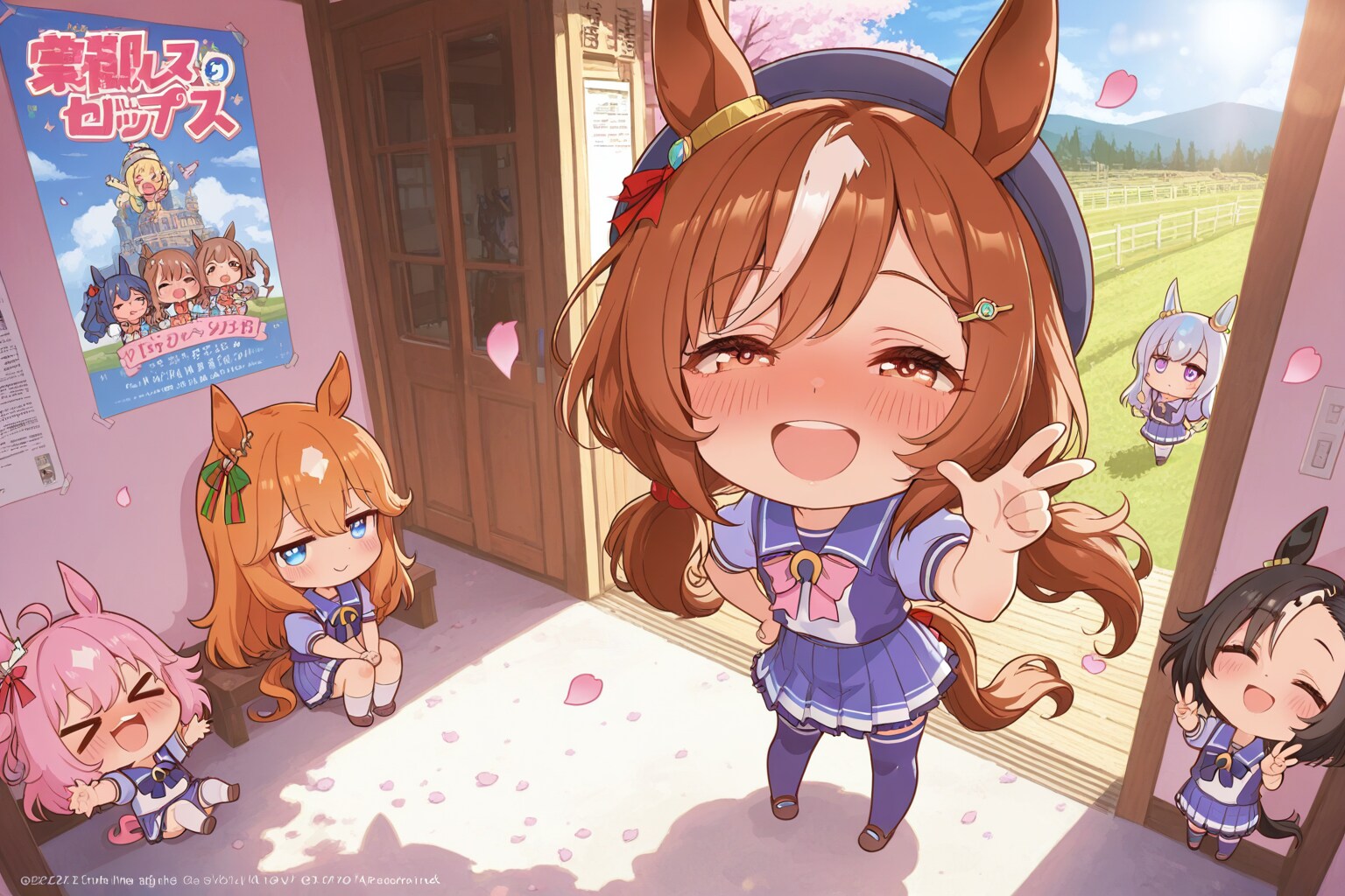 ポスターもかわいい-。