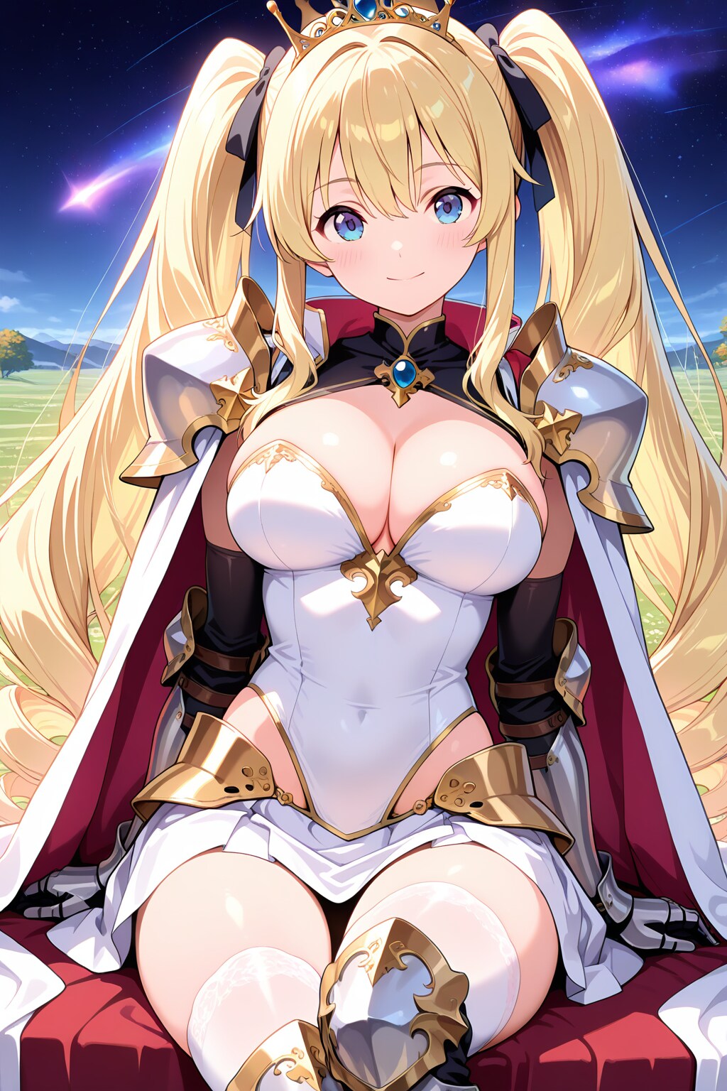 座り姫騎士