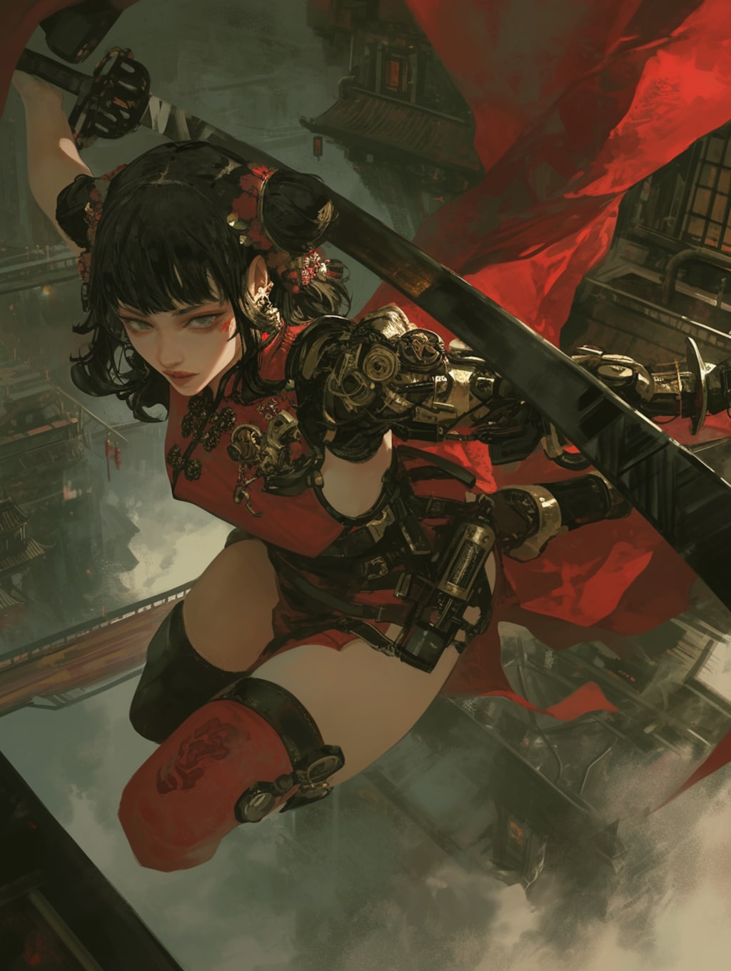 女炎之剑客 [红]