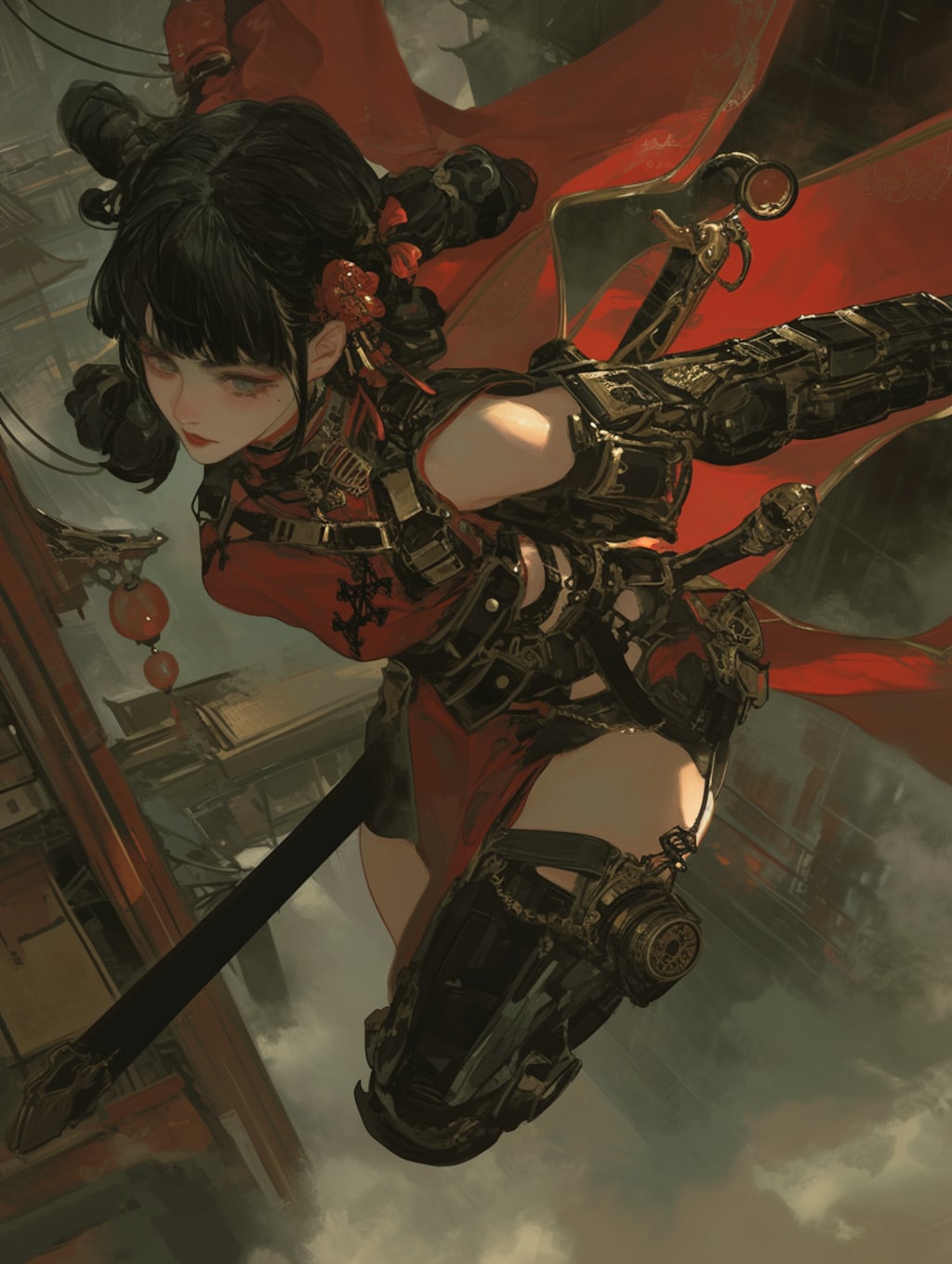 女炎之剑客 [红]