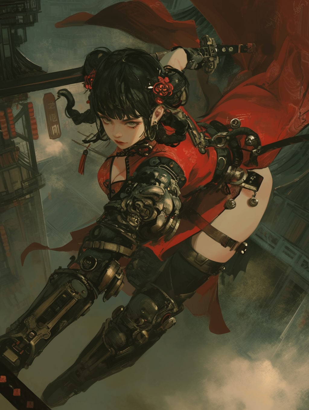 女炎之剑客 [红]