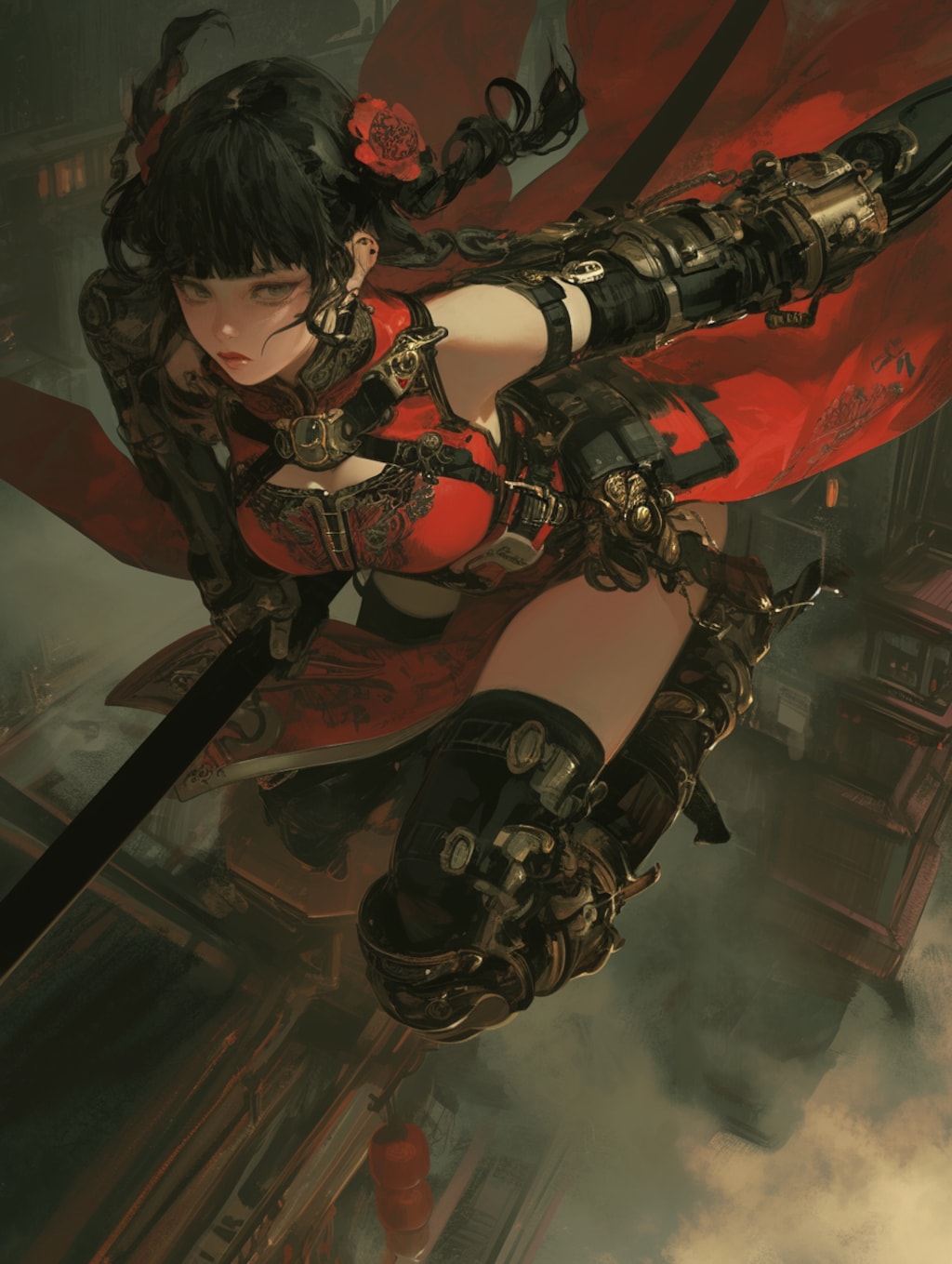 女炎之剑客 [红]