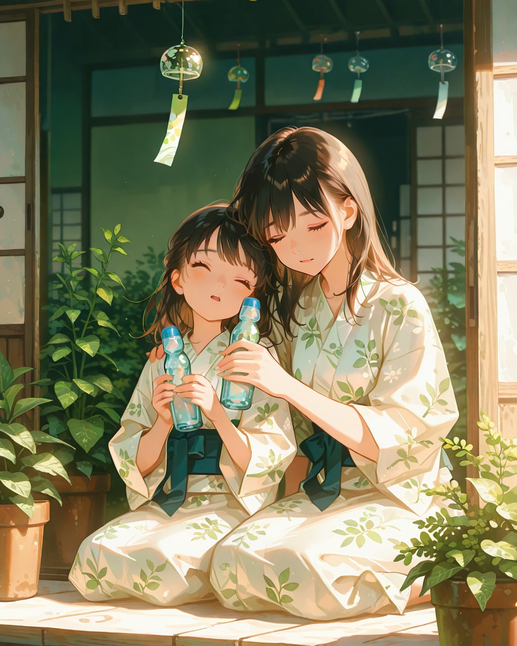 風鈴の鳴る午後