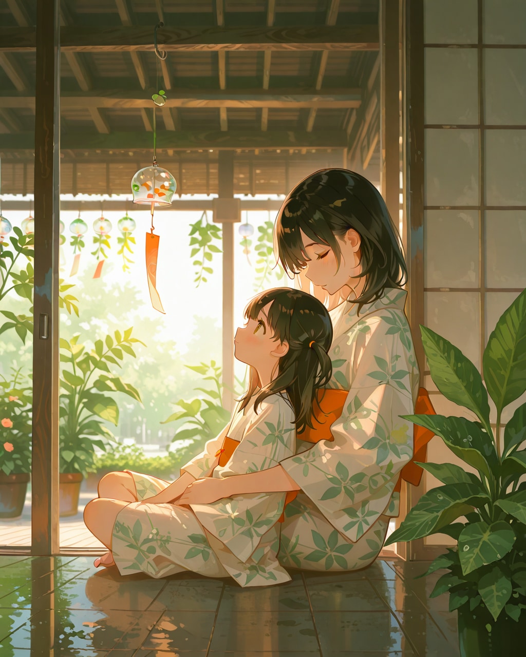 風鈴の鳴る午後