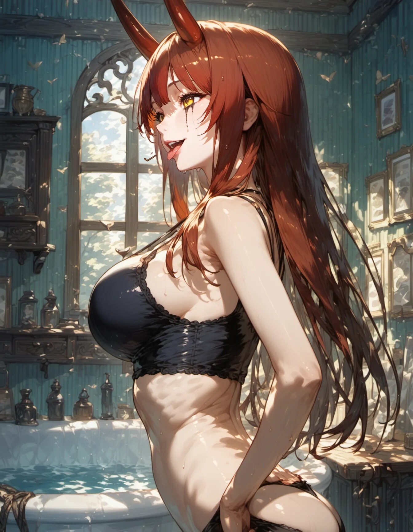 The Devil's Playful Smile
