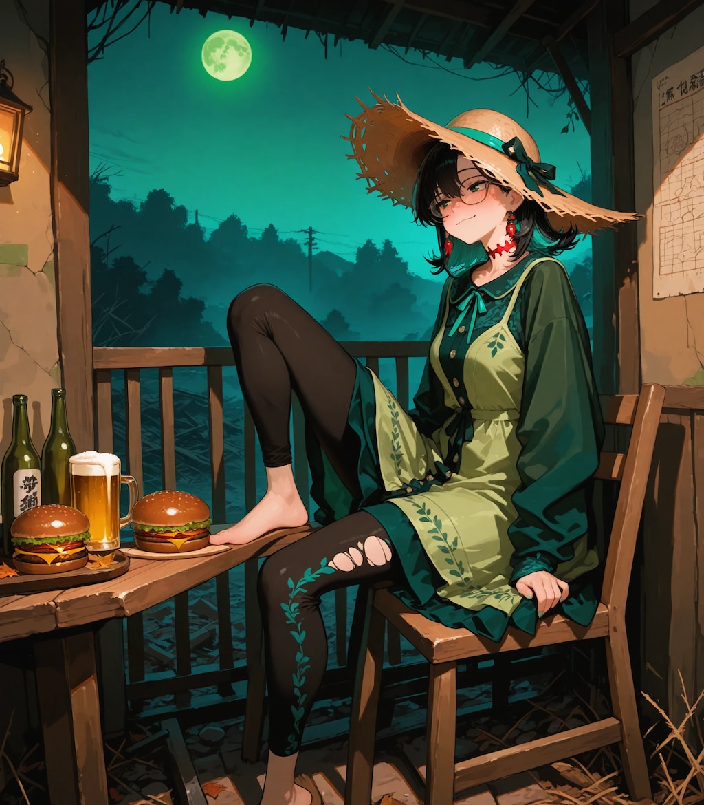 [suno]-Dystopian Sunset Burger