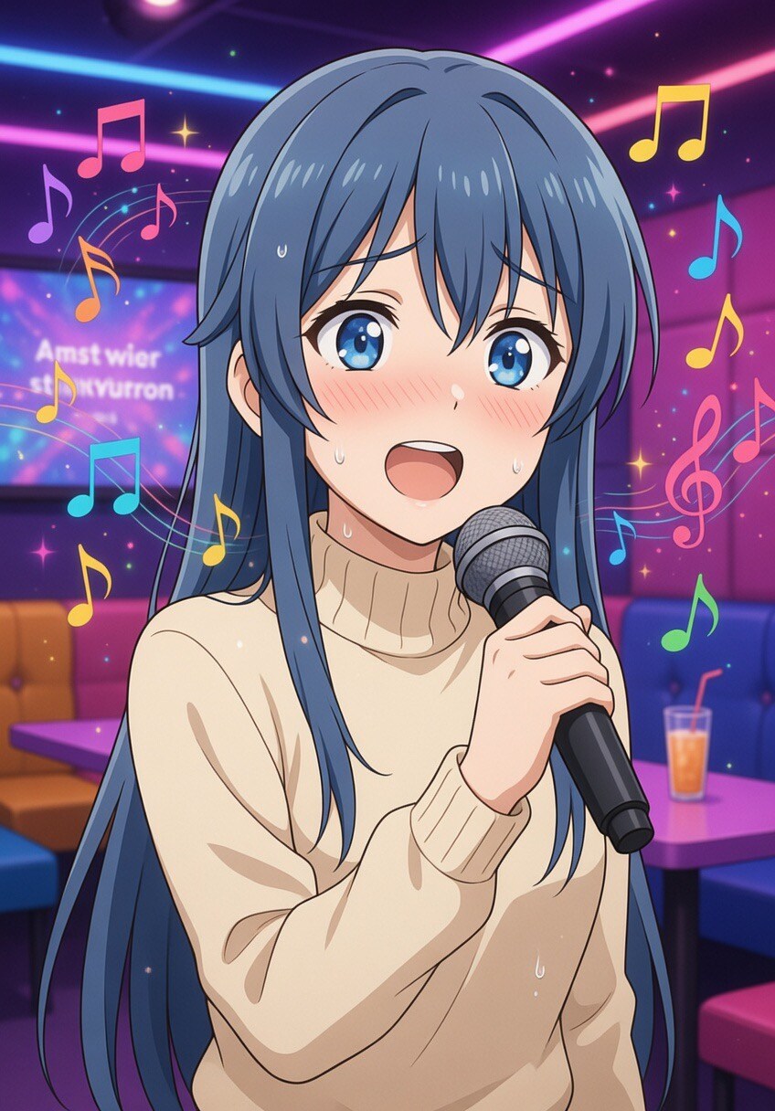セーラ　苦手なカラオケ🎤