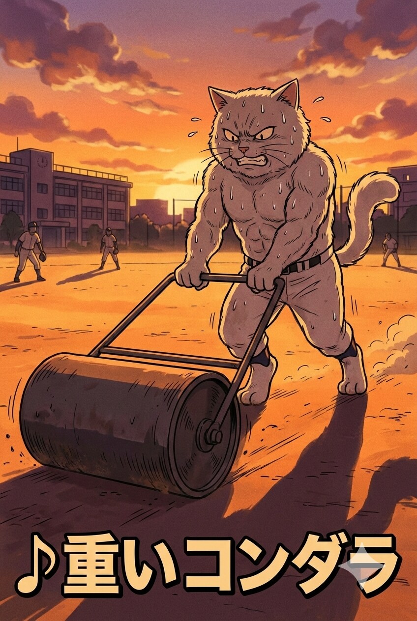 重いコンダラ
