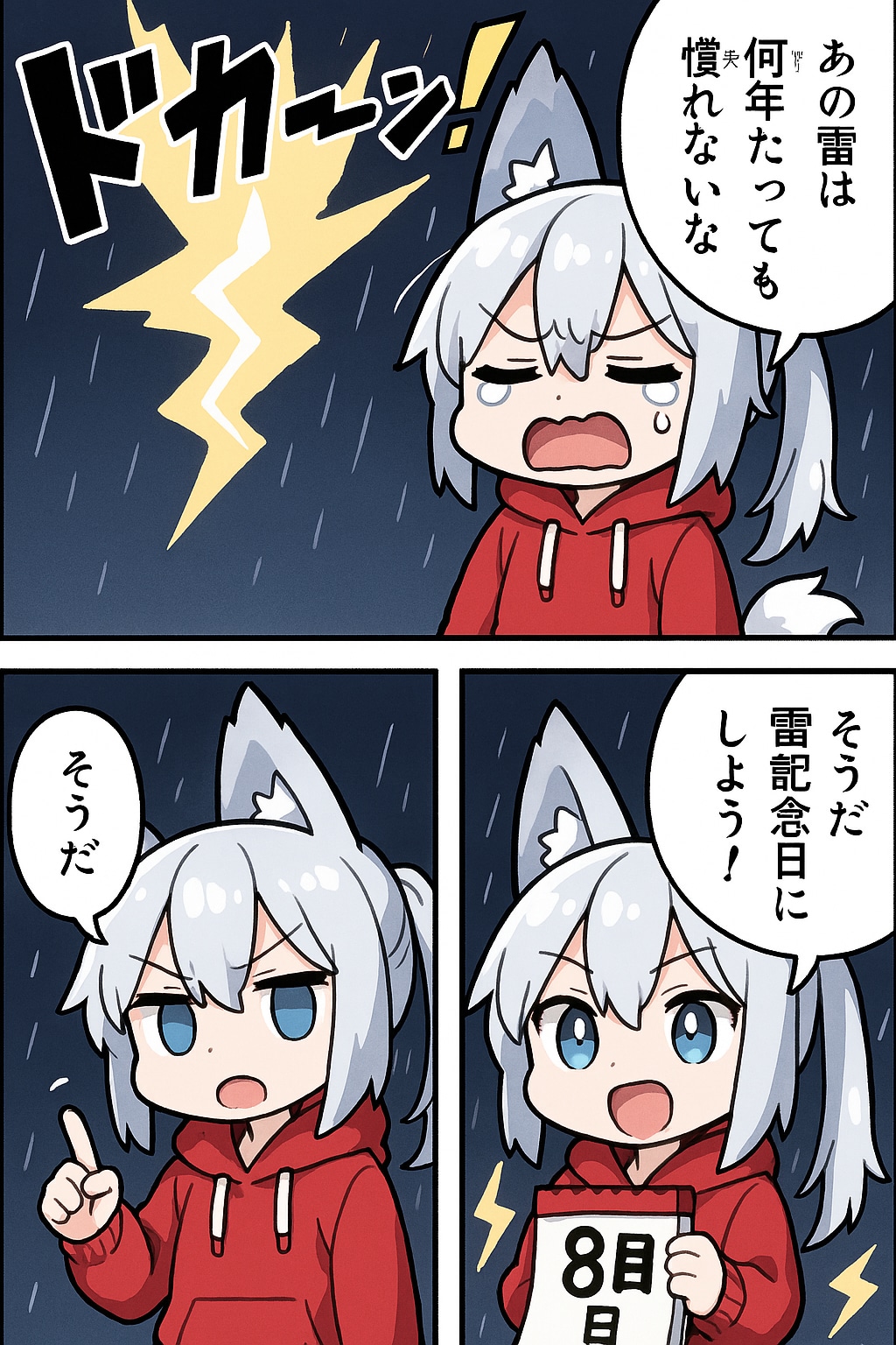 ６月２６日は雷記念日