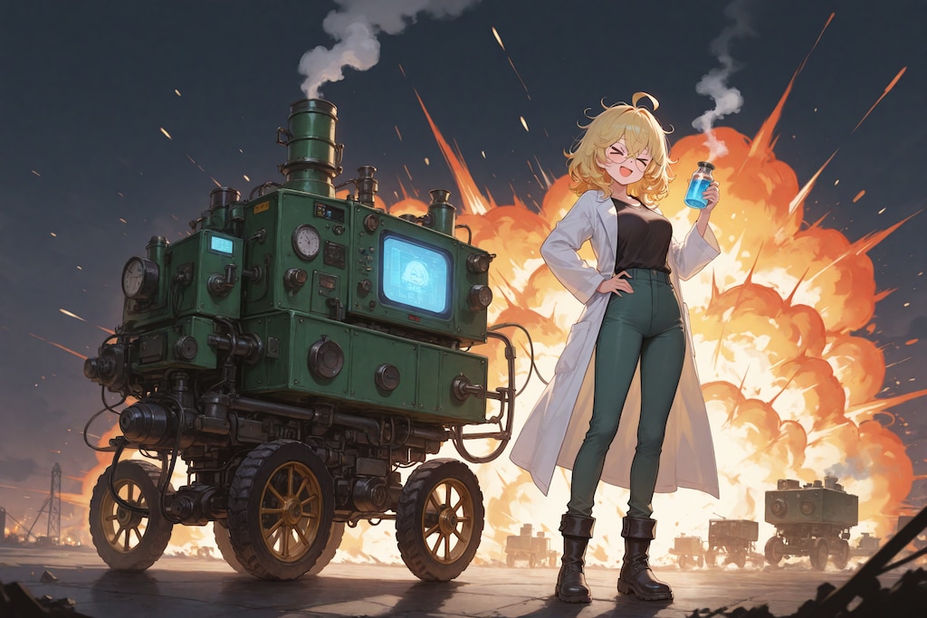 理久さんのスチームパンク構文