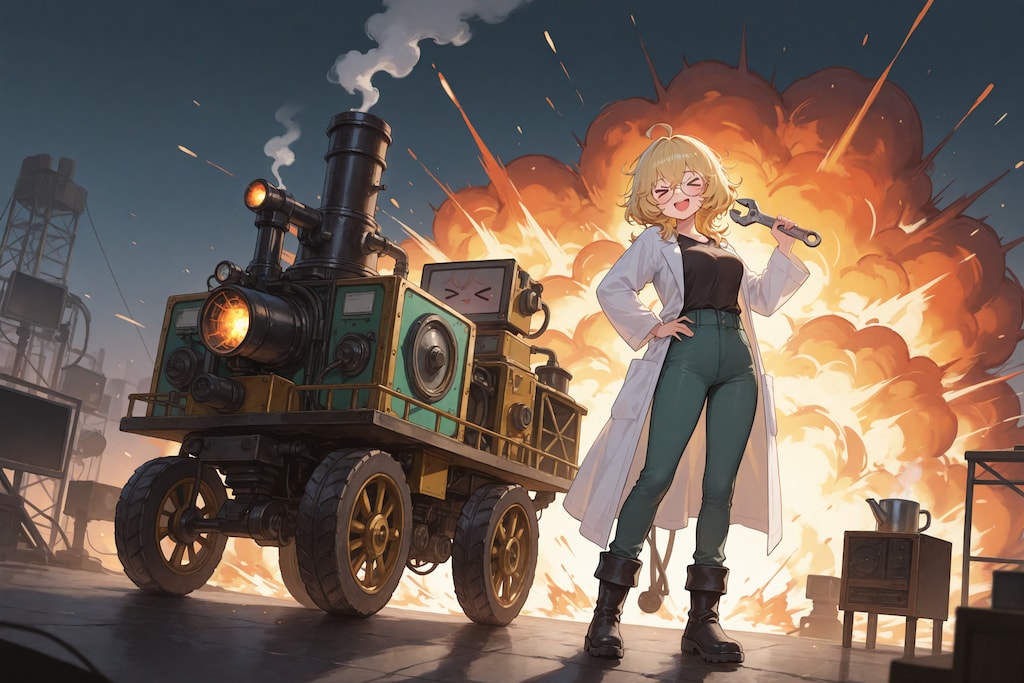 理久さんのスチームパンク構文