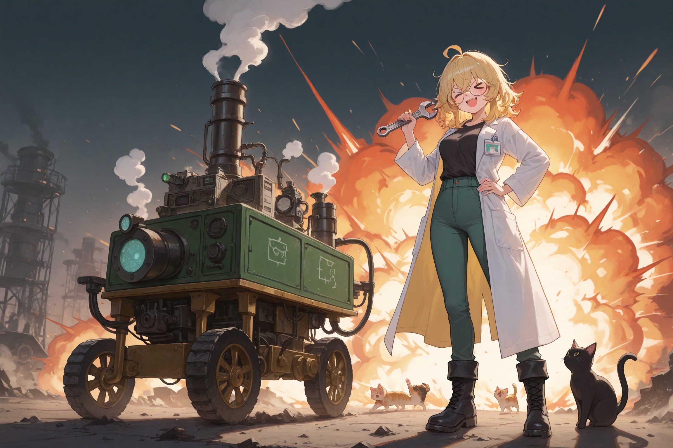 理久さんのスチームパンク構文 | の人気AIイラスト・グラビア