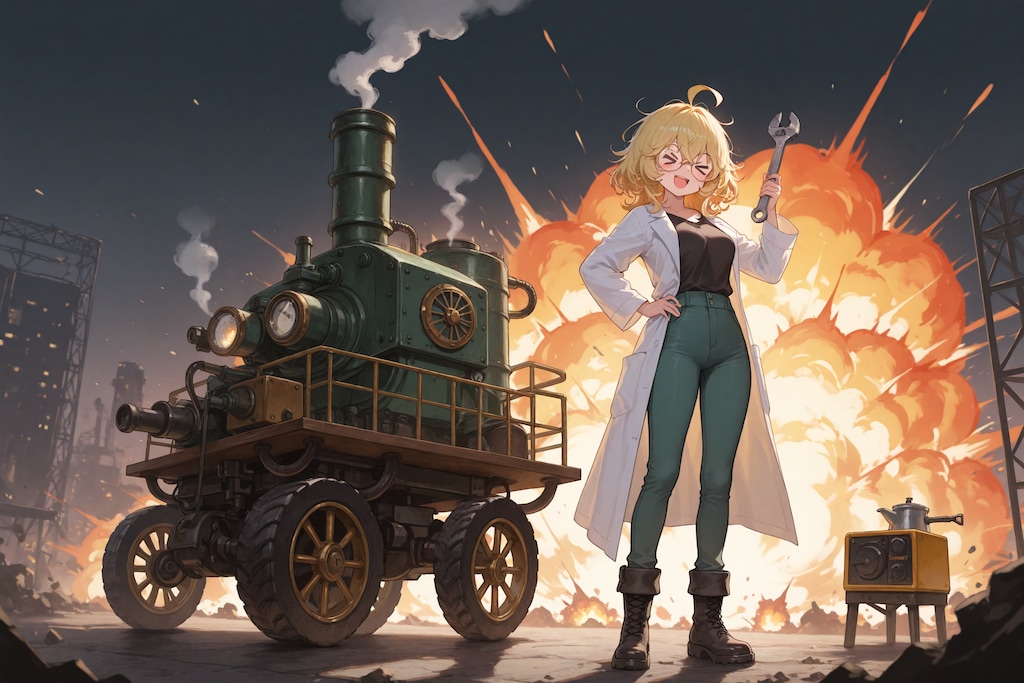 理久さんのスチームパンク構文