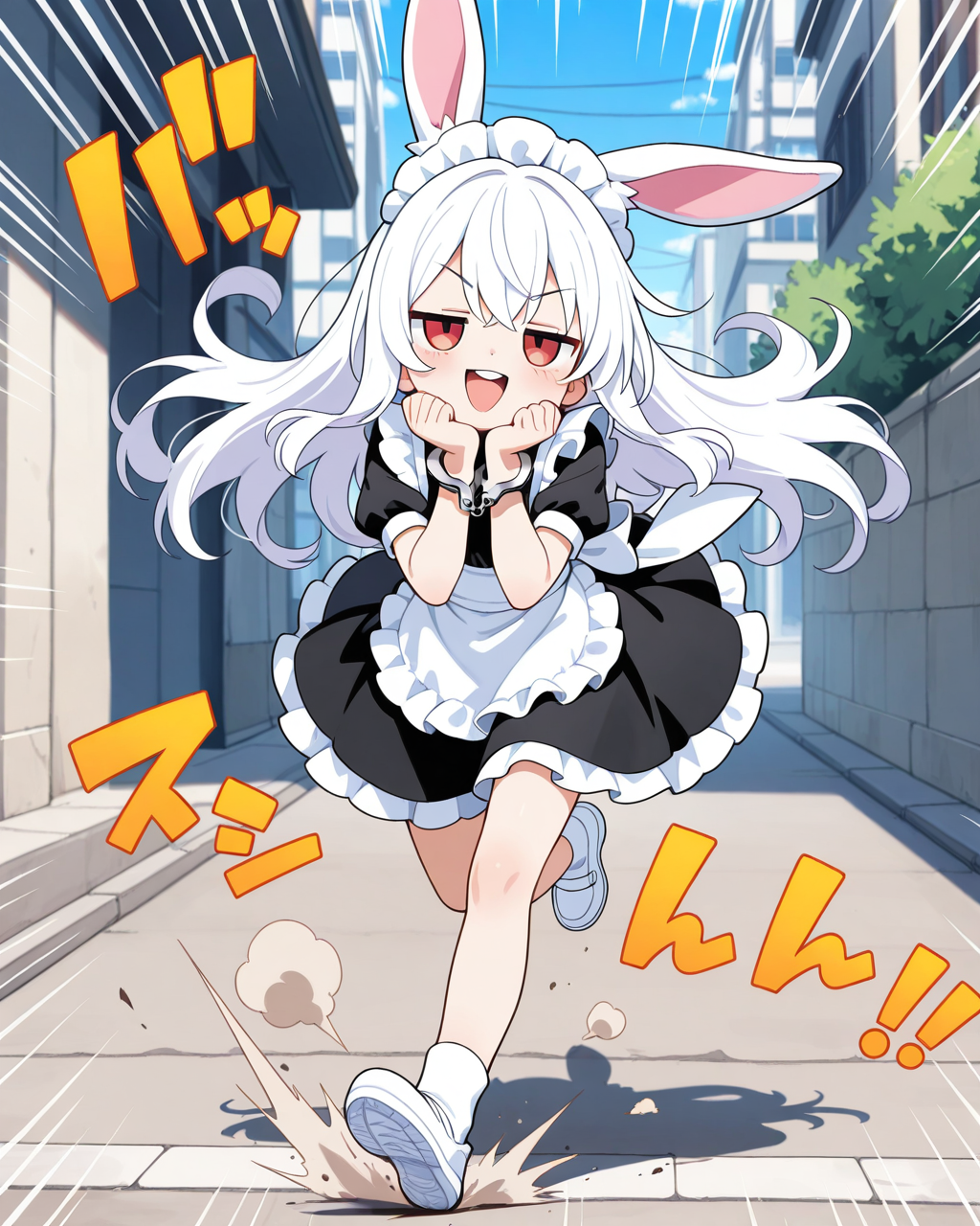 犯罪系、脱獄系、逃走系メイドうさぎ！！