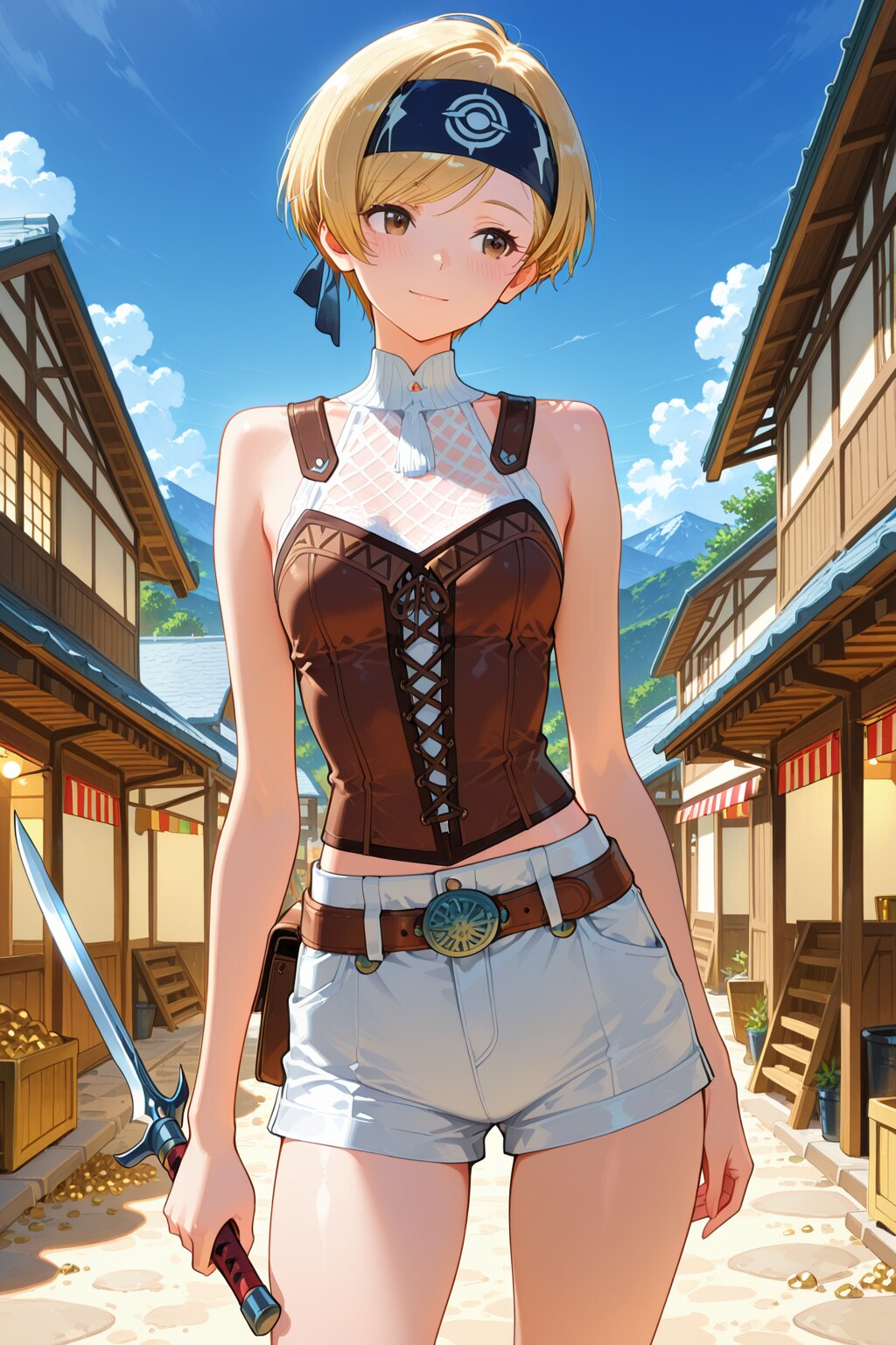 ピクシーカットのトレジャーハンター | の人気AIイラスト・グラビア