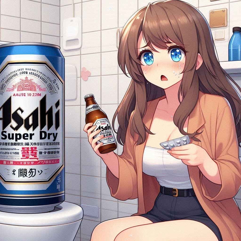 腹痛の相方を心配する女の子