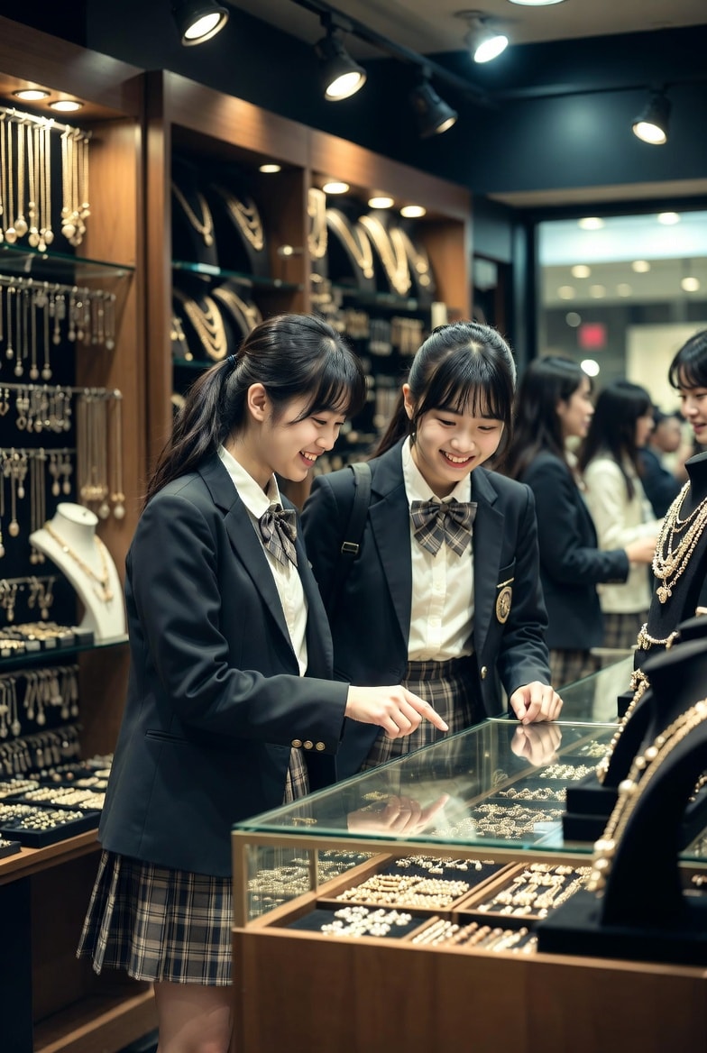 アクセサリーショップ | の人気AIイラスト・グラビア