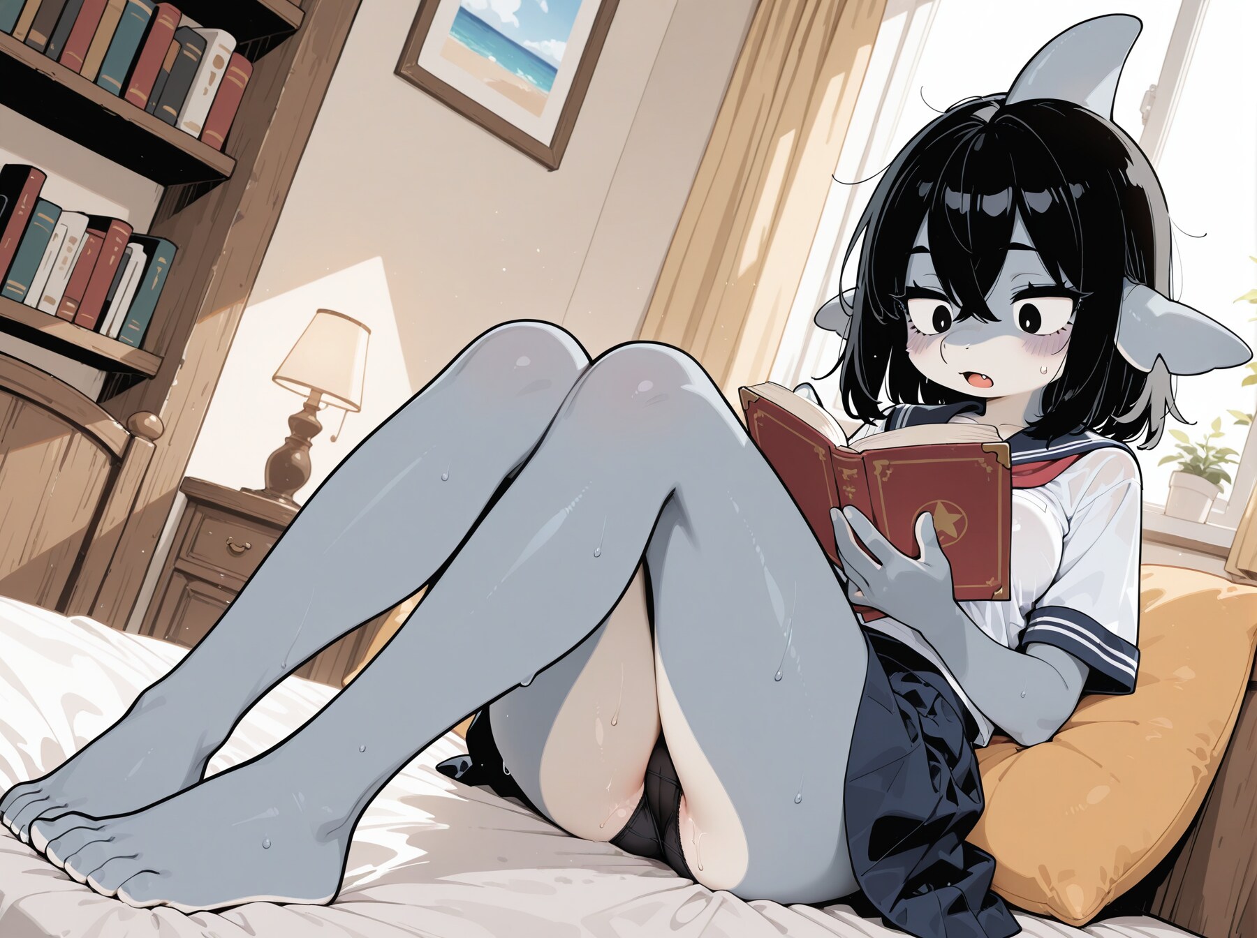 いつもウチの本を読みに来るアイツ