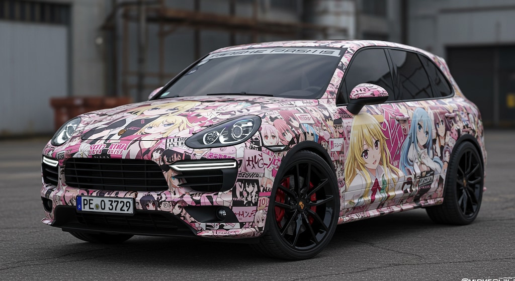 ポルシェカイエン痛車