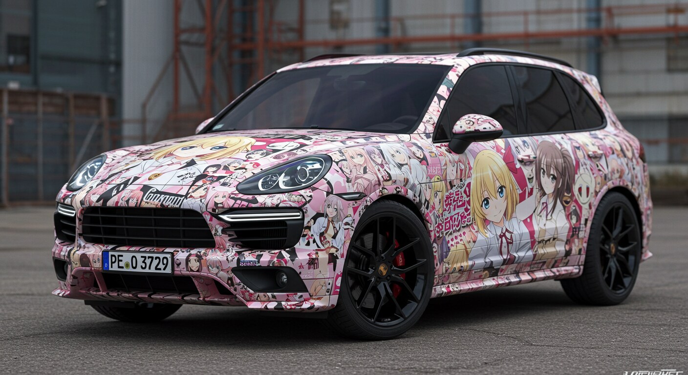 ポルシェカイエン痛車 | の人気AIイラスト・グラビア