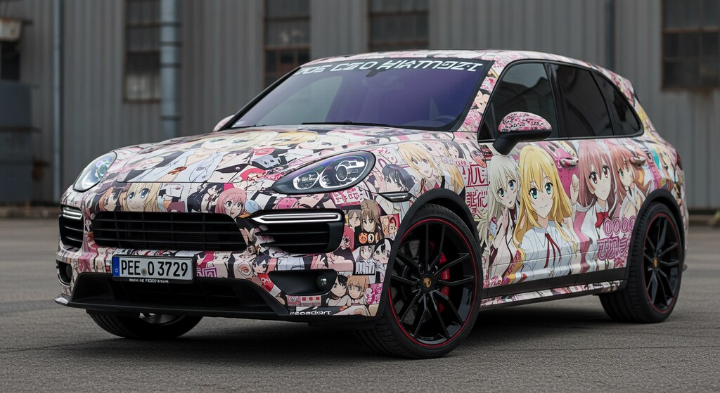 ポルシェカイエン痛車