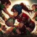 🏉泥まみれの女子ラグビー 133 8枚目