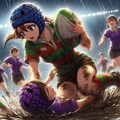 🏉泥まみれの女子ラグビー 133 3枚目